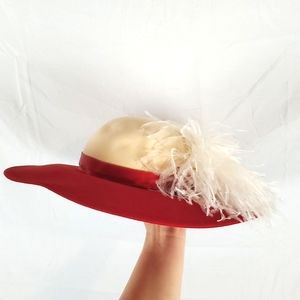 Vintage 70s Doeskin Felt Wool Hat